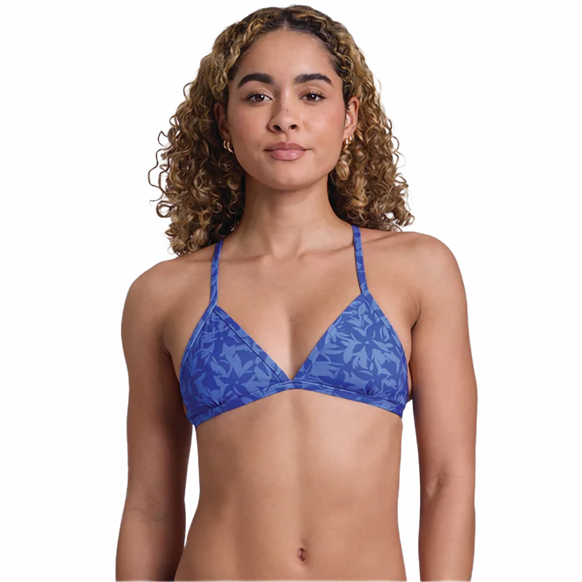 Seaside Fashion Compression Fit Technology Women's Triangle Printed Top