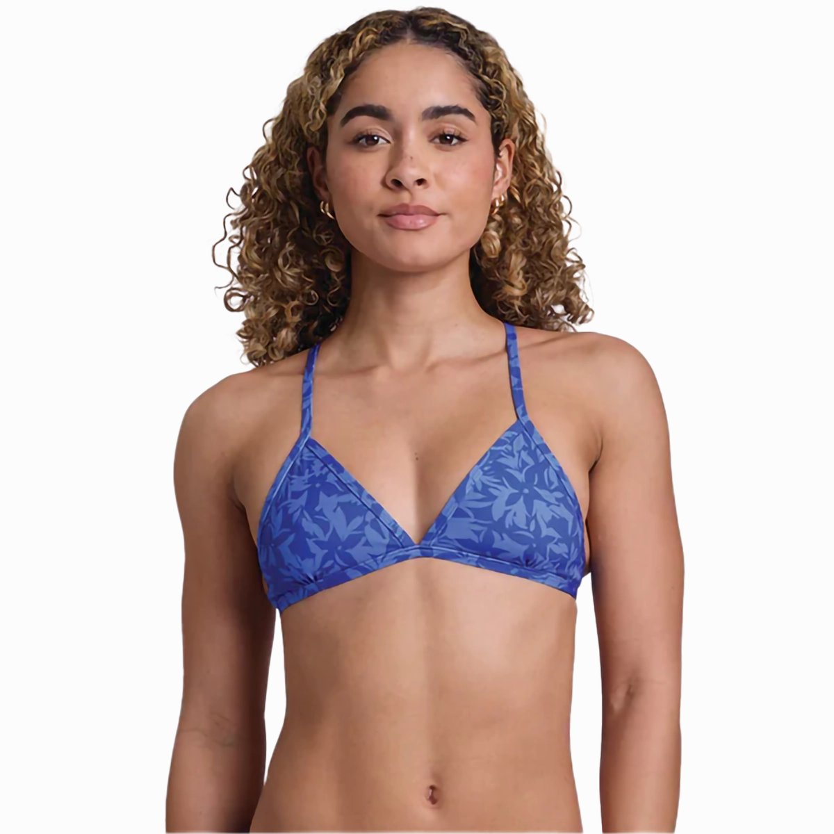 Full Coverage Fit Women's Triangle Printed Top