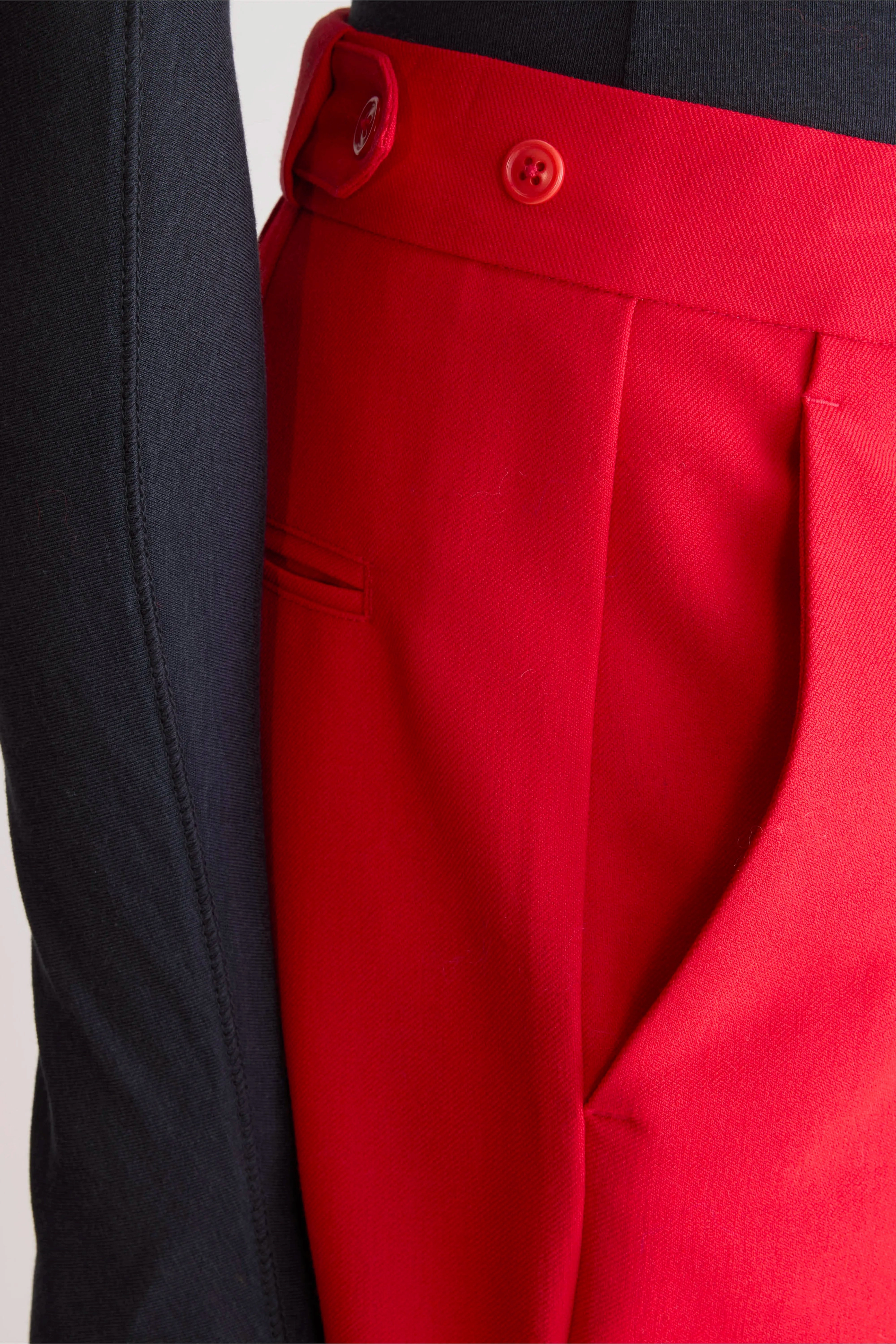 Breathable Base Effortless Look Sunrise straight trousers (252 / W / SANGUINE)