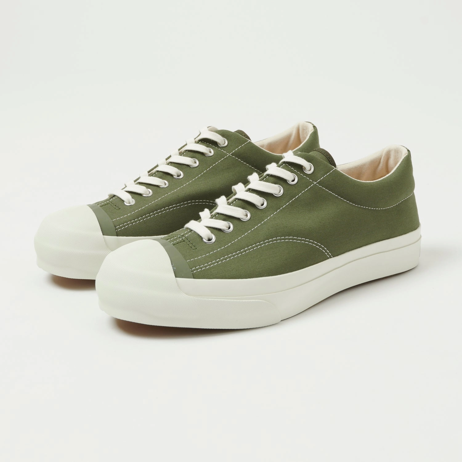 Moonstar 'Gym Court' Rubber Sole Canvas Sneaker - Olive Style Core Sneaker Retailers