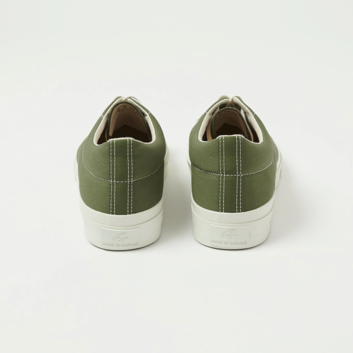 Moonstar 'Gym Court' Rubber Sole Canvas Sneaker - Olive Relax Walk Structured Feel