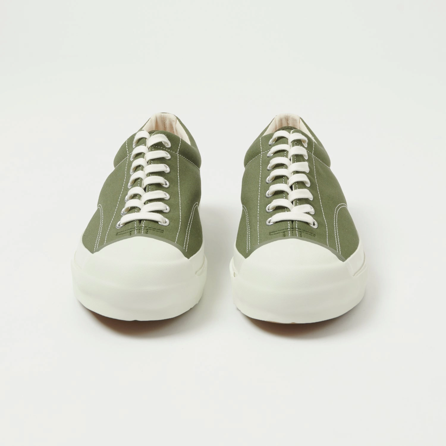Moonstar 'Gym Court' Rubber Sole Canvas Sneaker - Olive Dynamic Suspension