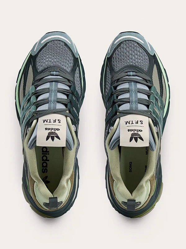 adidas x SFTM 004 Adistar Cushion - Green Vulcanized Sole Tech No-Slip Grip