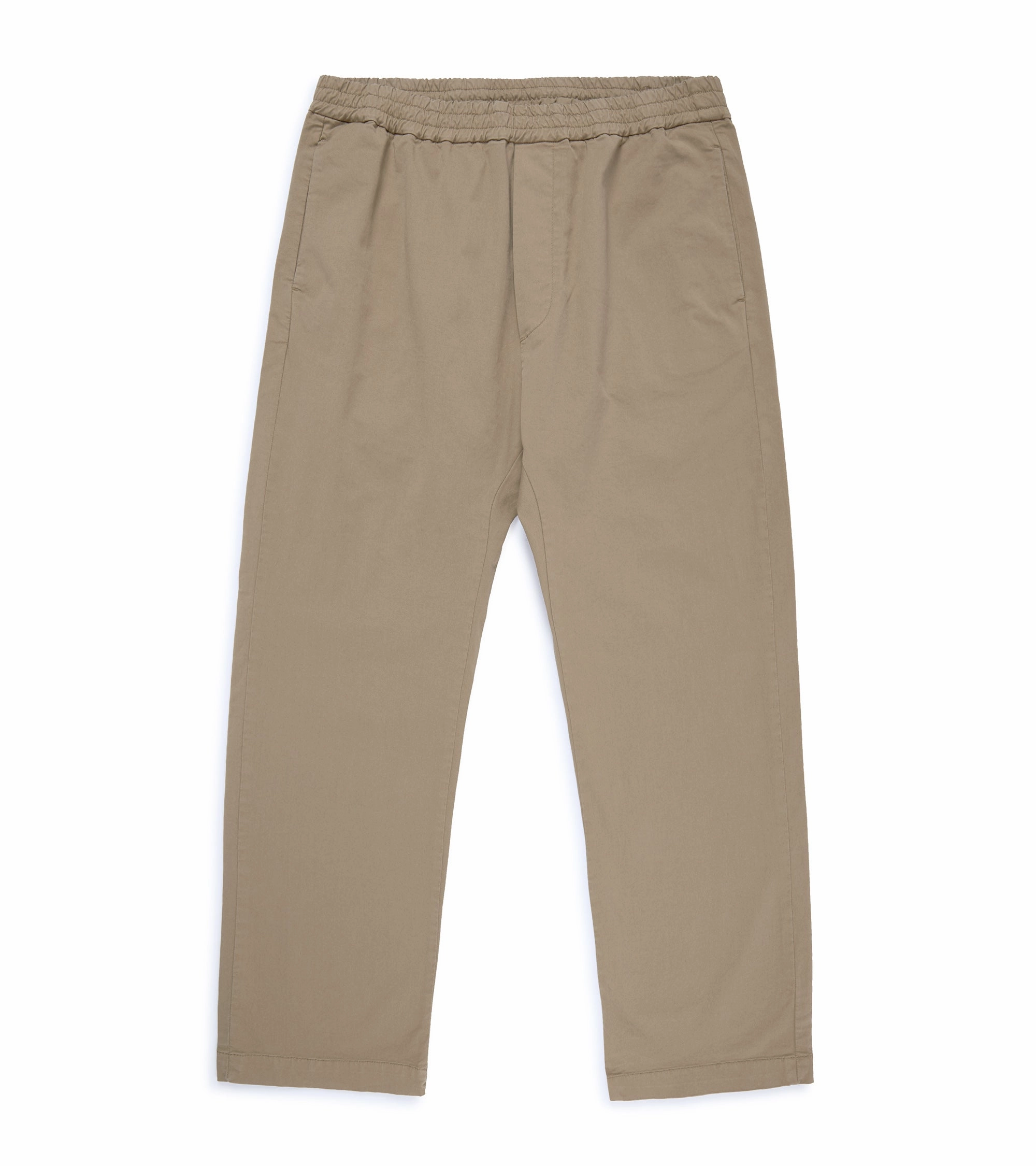 Barena Bativoga Trevo Cotton Twill Trousers: Tan Quick Release Closure