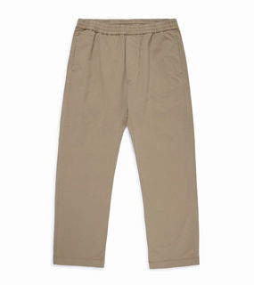 Barena Bativoga Trevo Cotton Twill Trousers: Tan Quick Release Closure