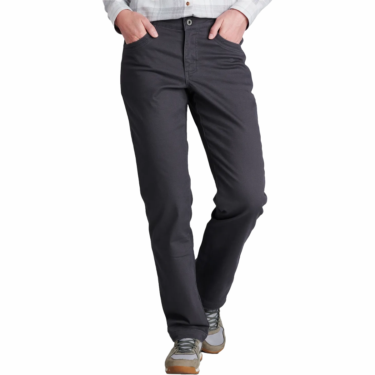 Sporty Layer Button front Women's Kontour Lined Pant