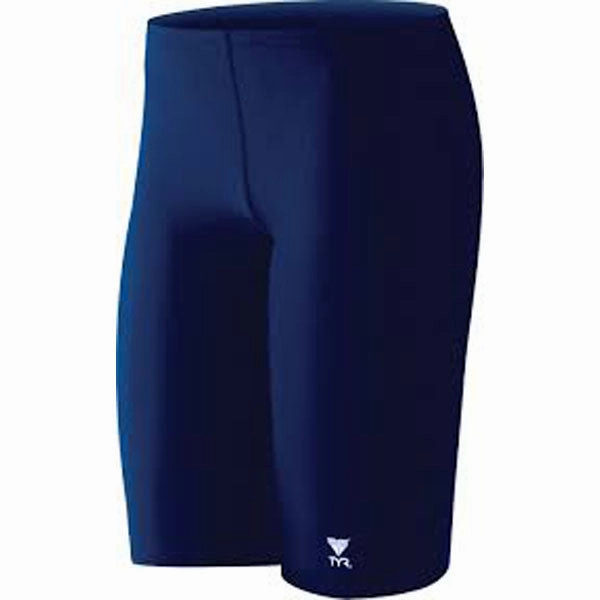 Adjustable drawstring Shelf Bra Men's Durafast Elite Solid Jammer - Navy