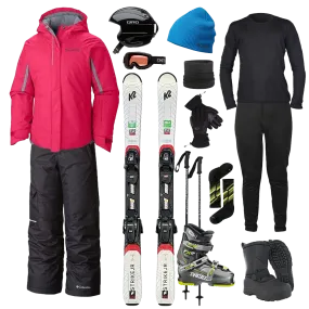 Columbia The Works Package w/ Pants - Girl's Ski Airtight Storage Compartment