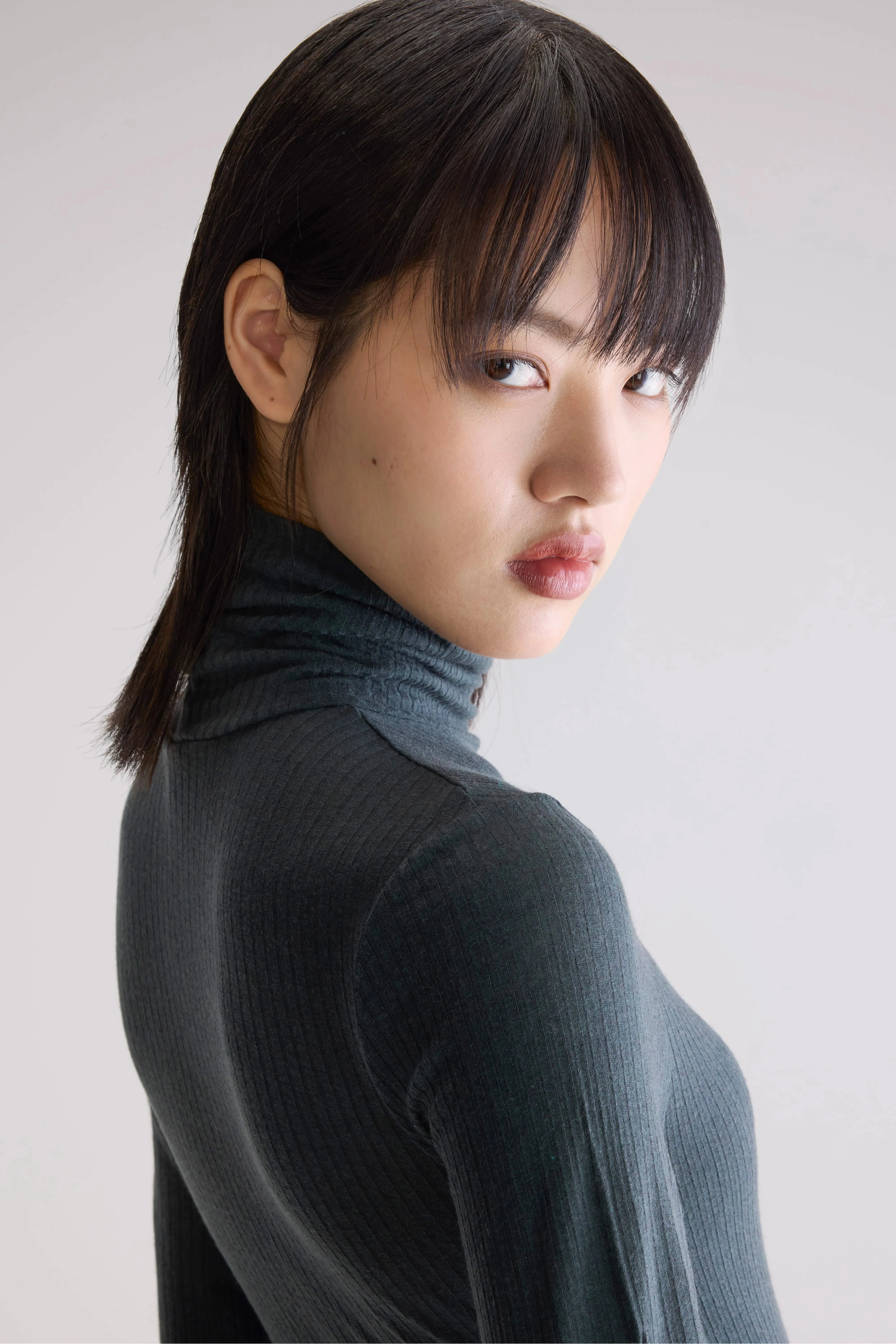 Breathable Vinay fitted t-shirt (252 / W / ACIER)