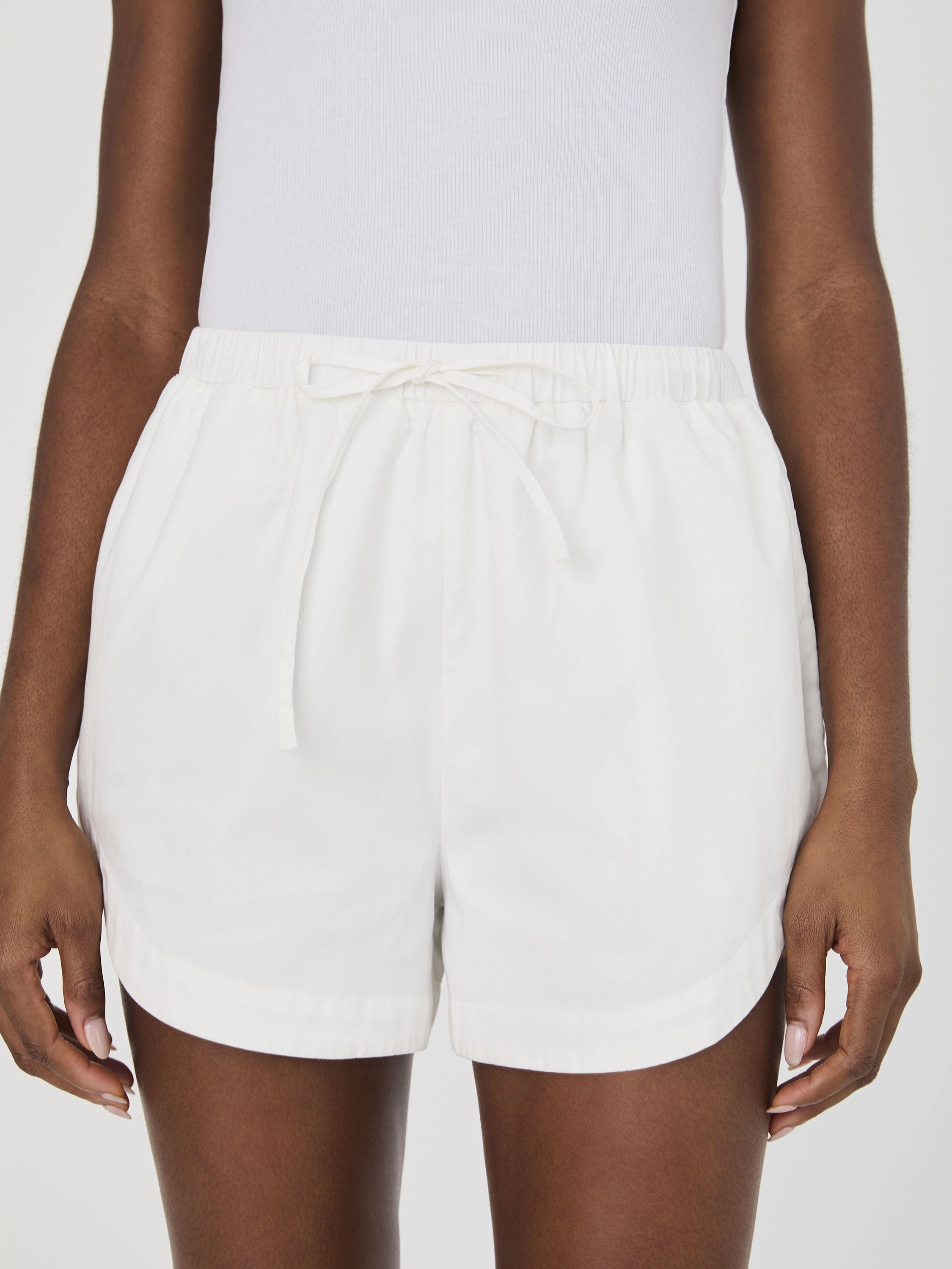 Alexis Cotton Drawstring Shorts Breeze Friendly