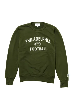 Philadelphia Football Felt Sweatshirt desert style