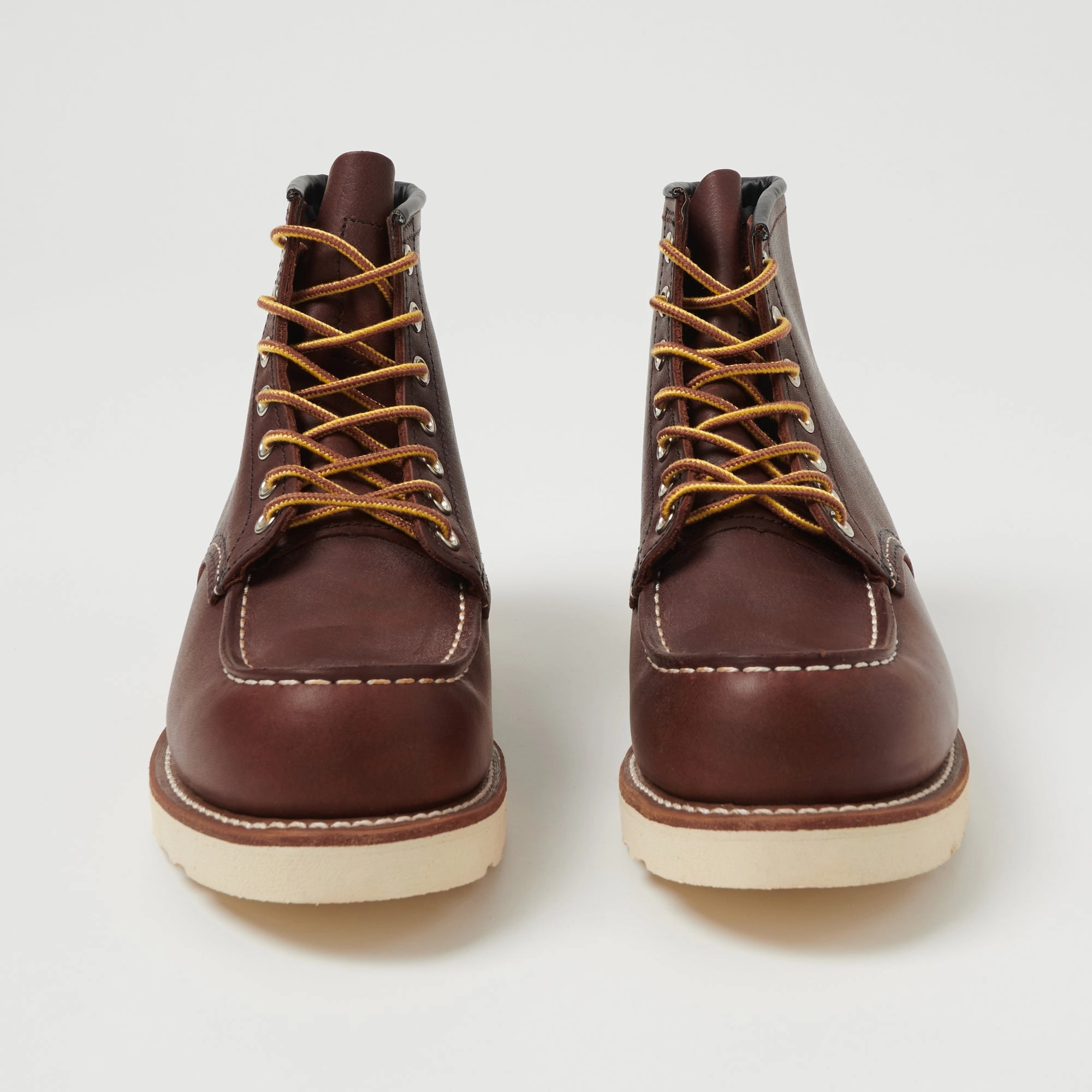 Chic Appeal City Chicfit Red Wing 8138 Moc Toe Boots - Briar Oil Slick