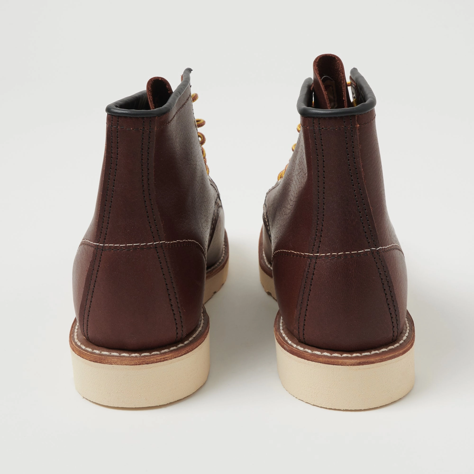 Season Chicwear Comfort Pair Red Wing 8138 Moc Toe Boots - Briar Oil Slick