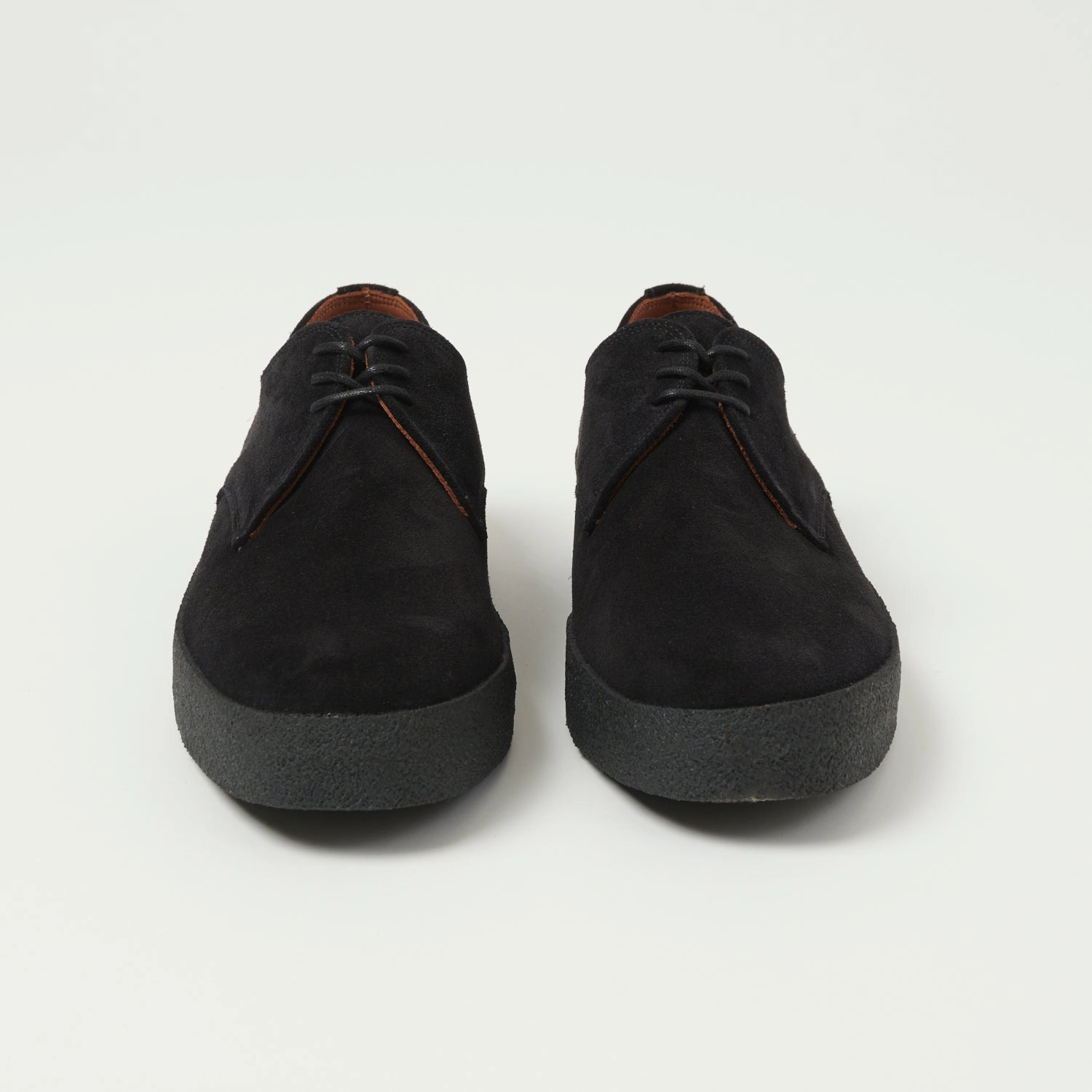 Pollen Walk Sanders Japan Collection Brit Shoe - Black Suede