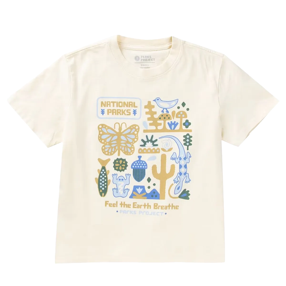 Women's Earth Breathe Collage Tee Comfort and Ease Timeless casual wear