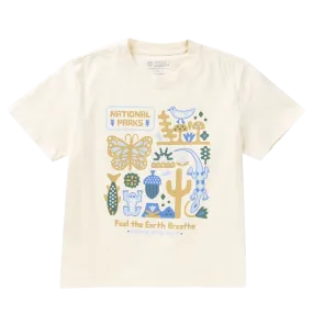 Women's Earth Breathe Collage Tee Casual Flex