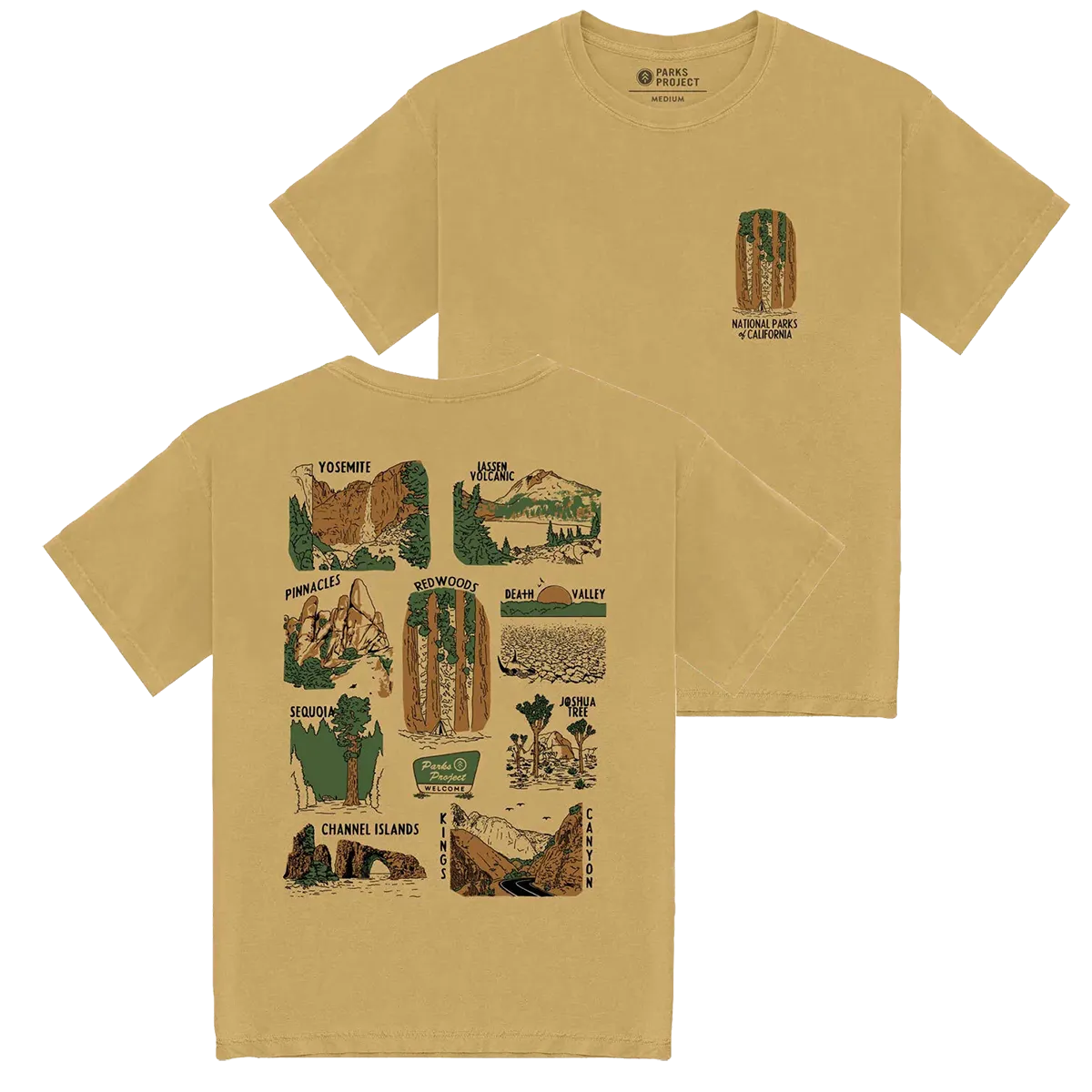 Welcome to California National Parks Vintage Wash