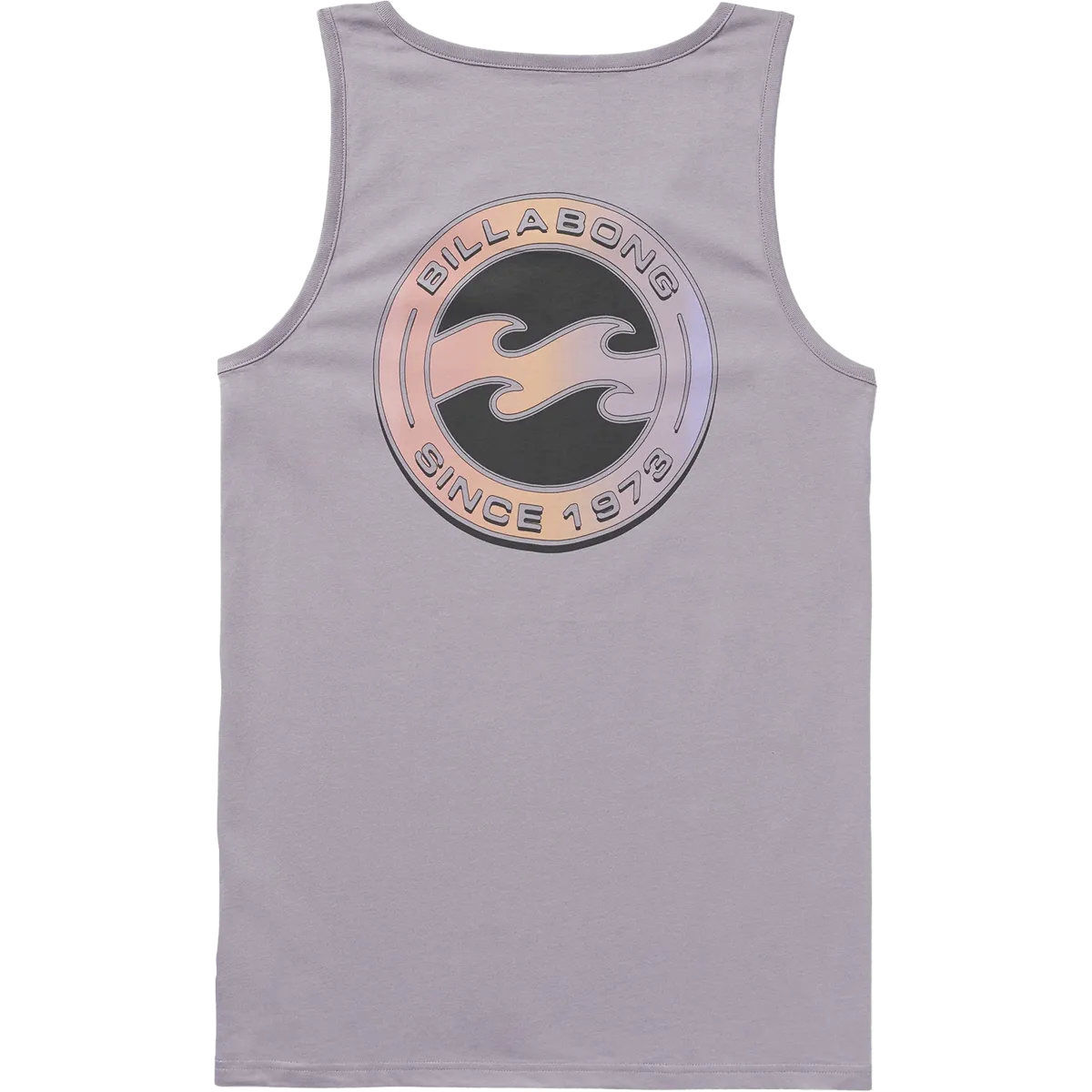 Billabong Men's Hallow Premium Tank in Light Purple Breathable Material