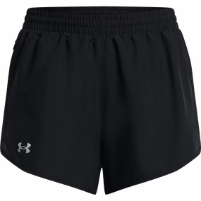 Women's UA Fly By 3" Shorts mesh ventilation