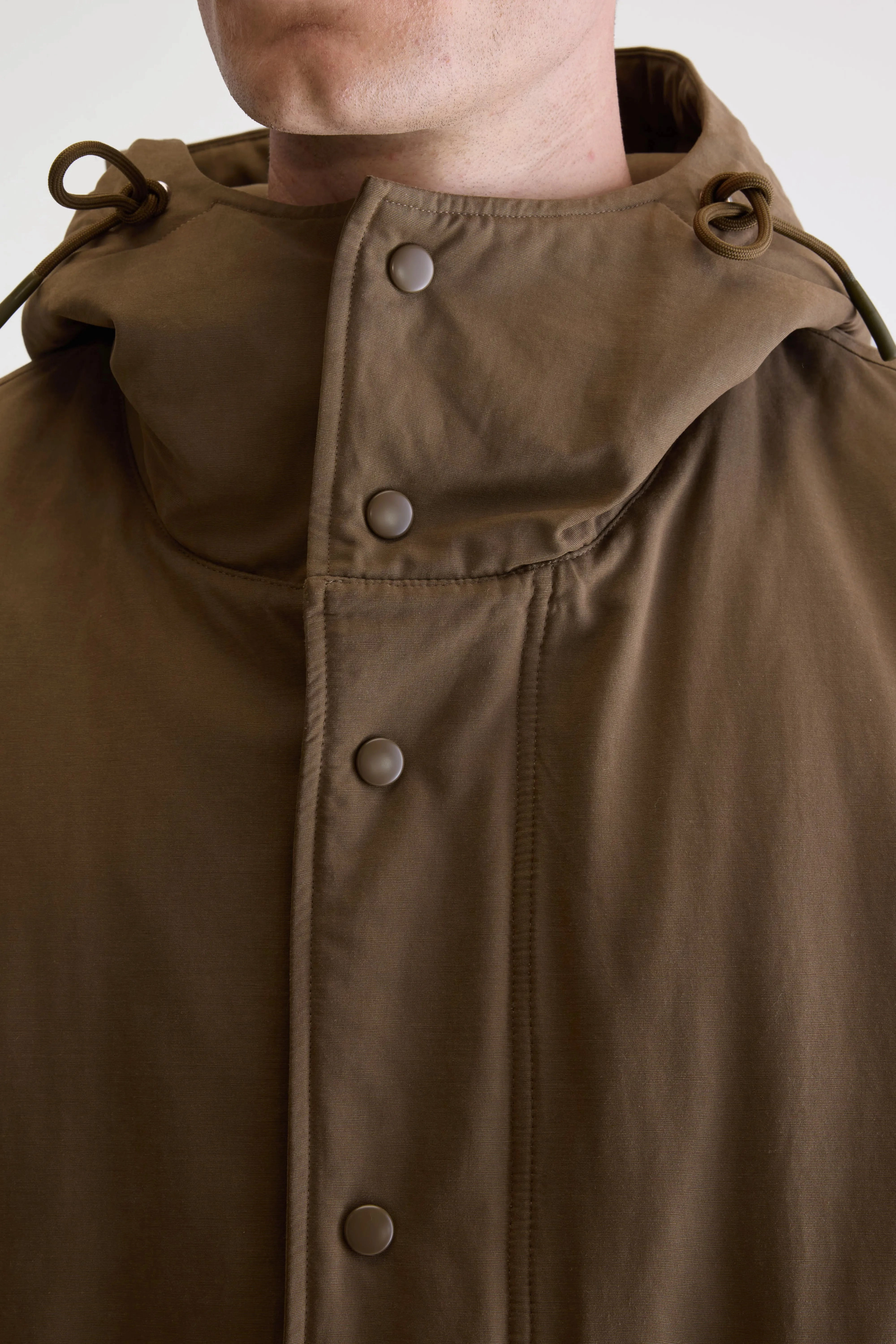 Heat Retention Layer Hanson hooded parka (252 / M / OLIVE NIGHT)