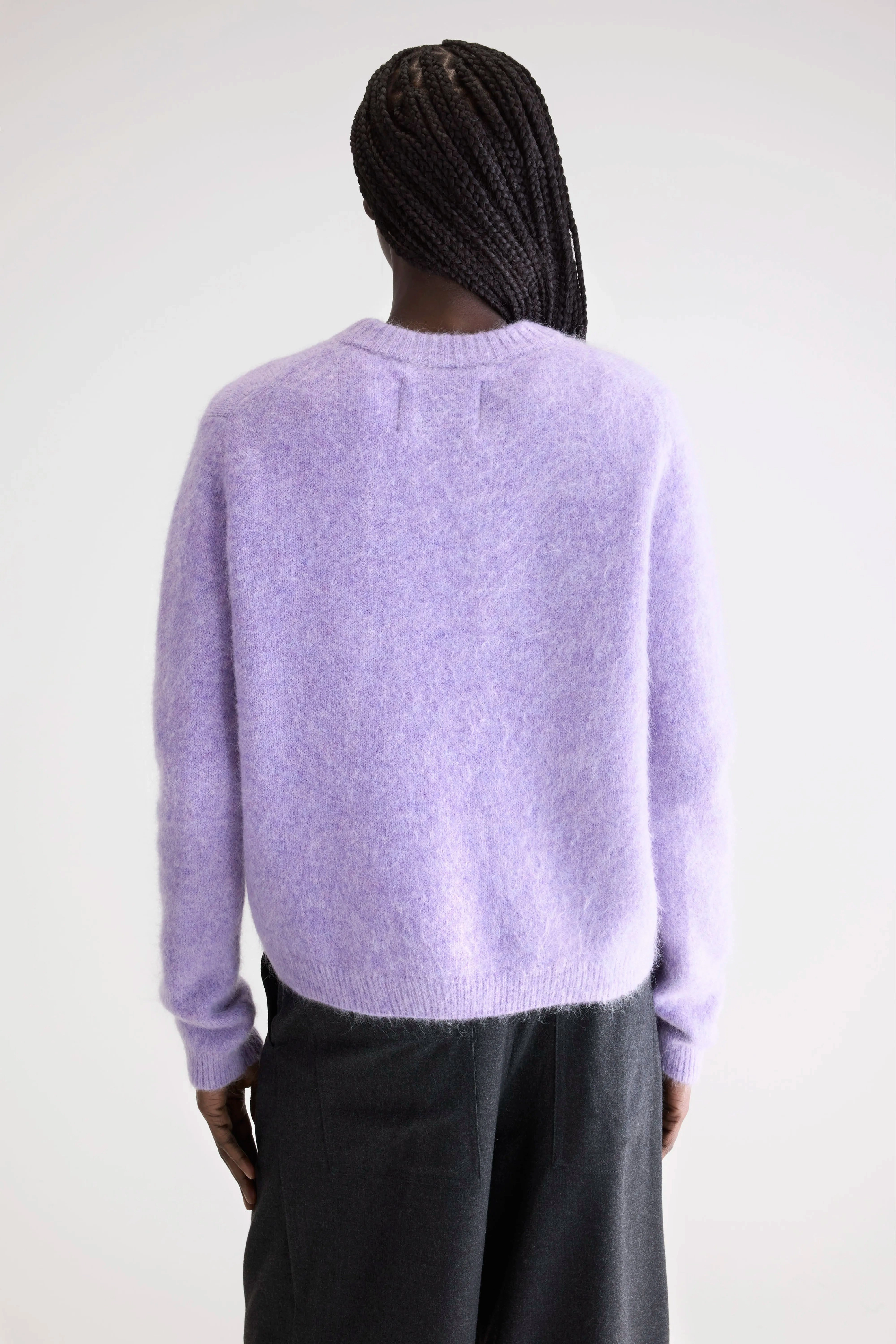 Auron slim sweater (252 / W / BONBON) Classic Shape