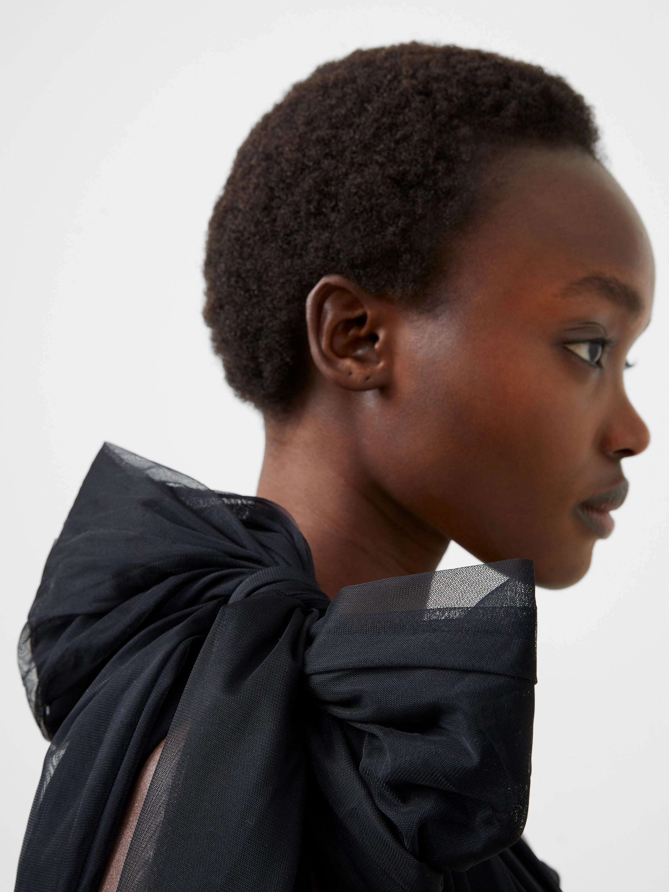 Rural Charm Inner lining Whisper One Shoulder Tulle Dress