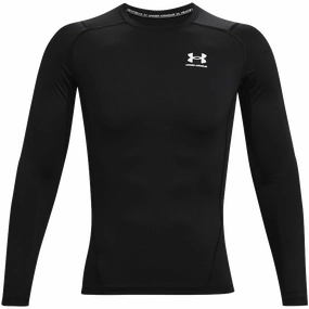 Men's UA Heatgear Armour Comp Long Sleeve Button-down style logo venue