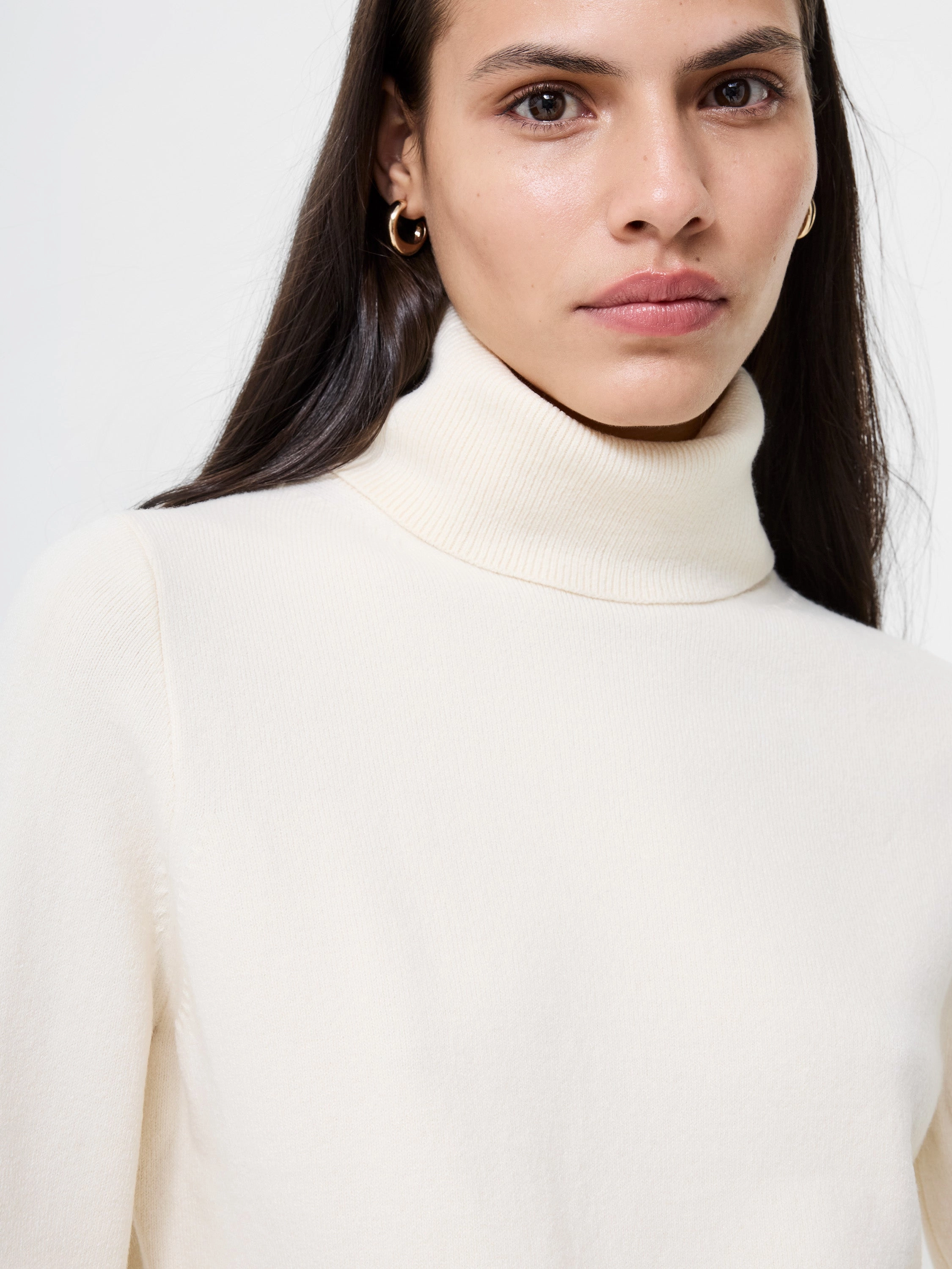 Thermal Insulation Knits Babysoft Turtleneck Sweater