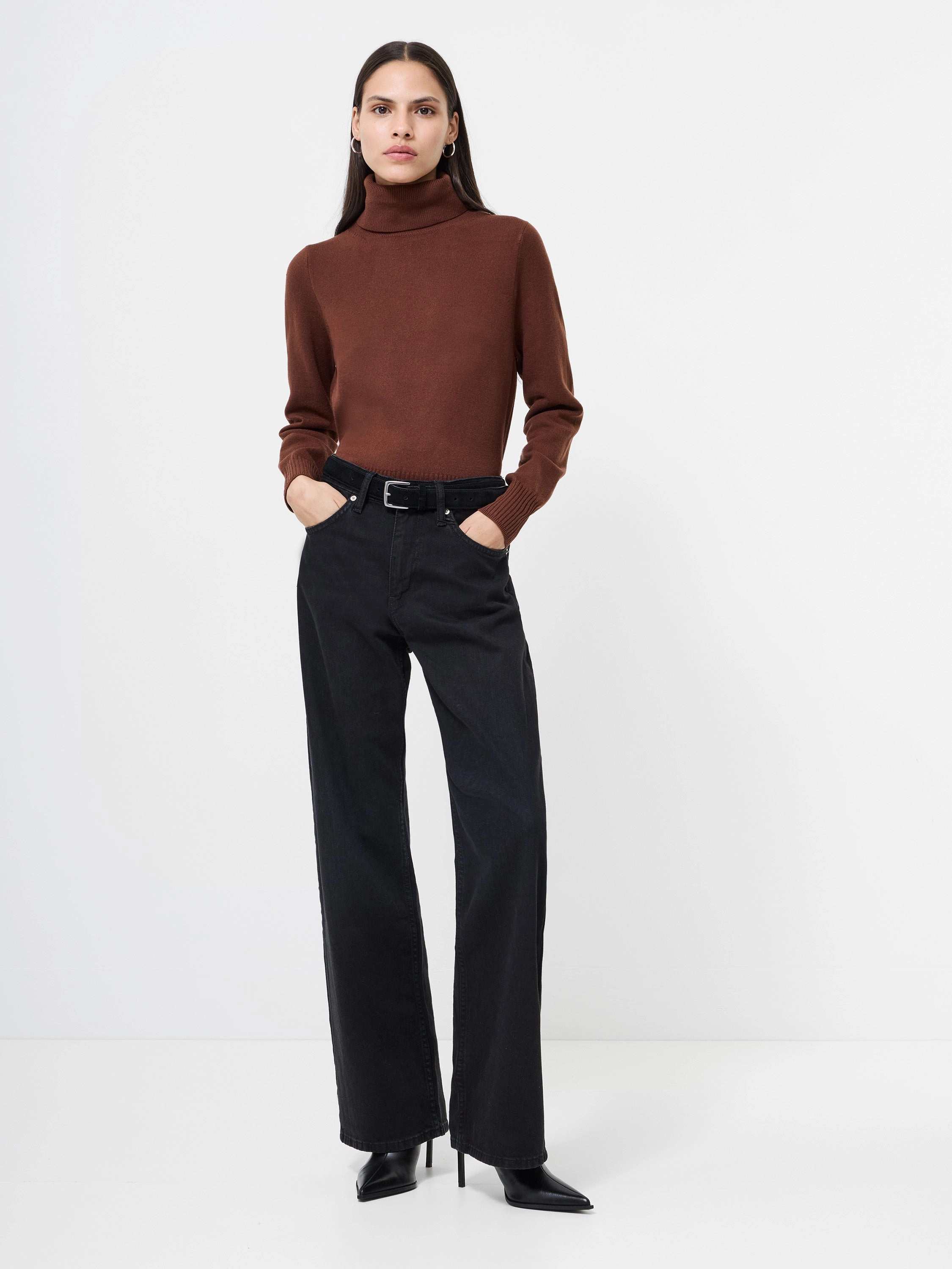 Daily Comforted Indoor Layer Babysoft Turtleneck Sweater