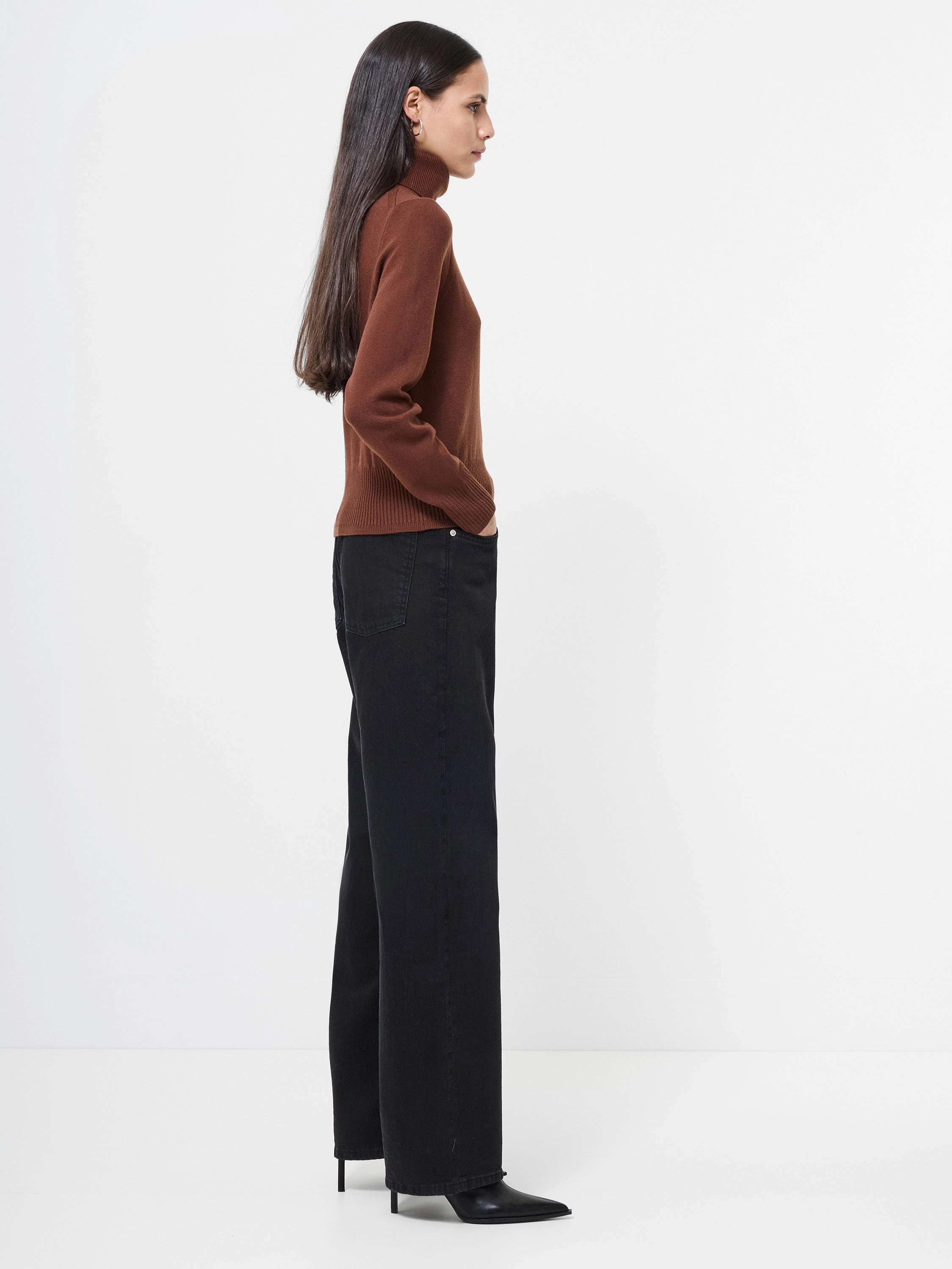 Babysoft Turtleneck Sweater LowImpact Knitting