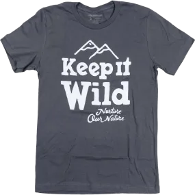 Keep It Wild Unisex Tee Casual everyday wear Modern Simplicity