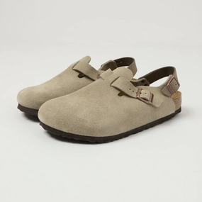 Birkenstock Tokio II Suede Shoe - Taupe Durable Rubber Flexible