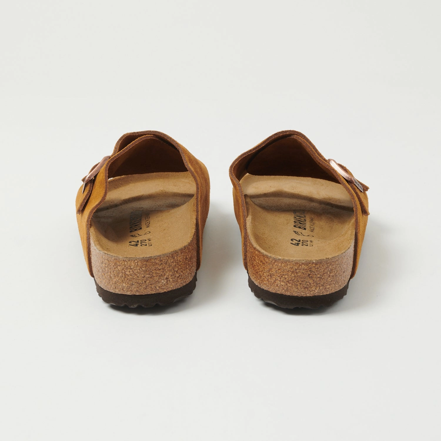 Birkenstock Z??rich Suede Leather Sandal - Mink Light Slip-on Shoes