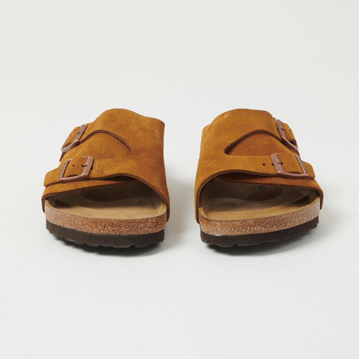 Zero Break In Period Non-Slip Comfort Birkenstock Z??rich Suede Leather Sandal - Mink