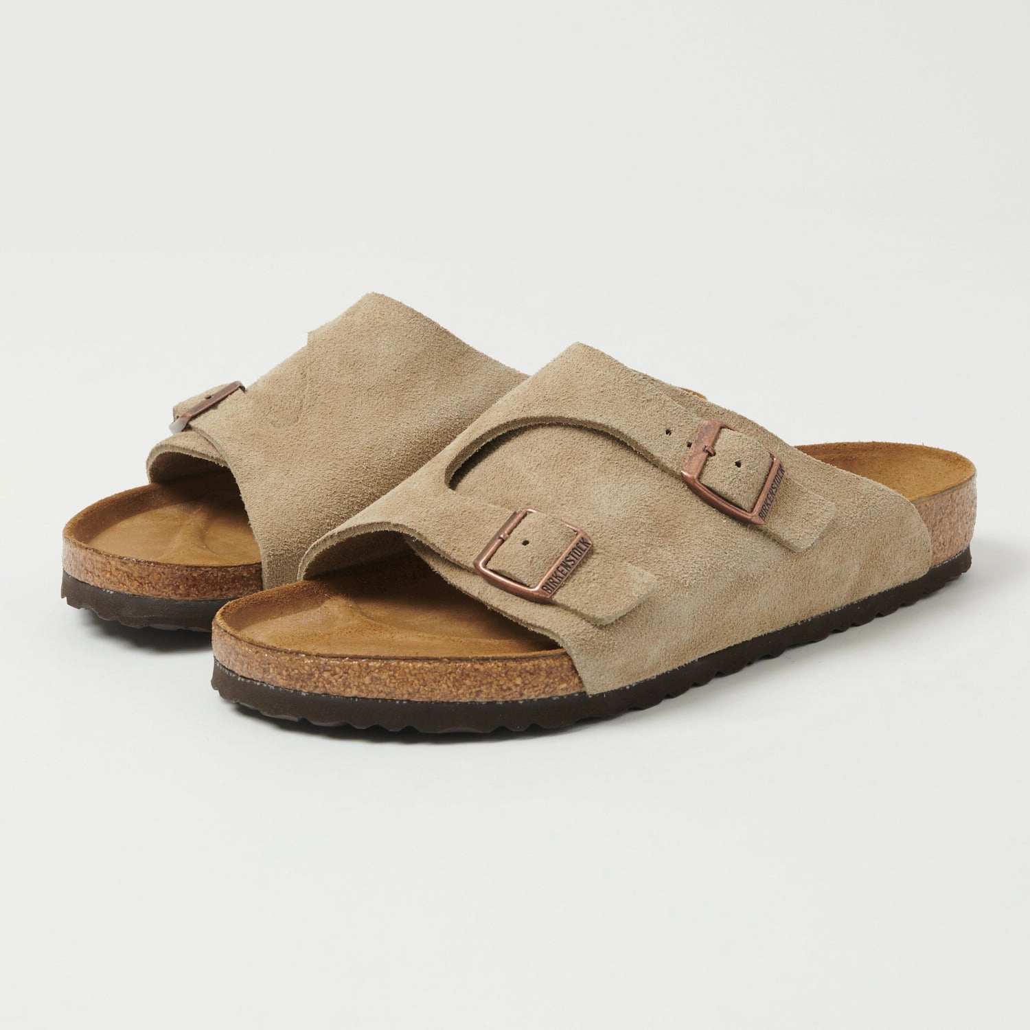 Summer Ready Birkenstock Z??rich Suede Leather Sandal - Taupe