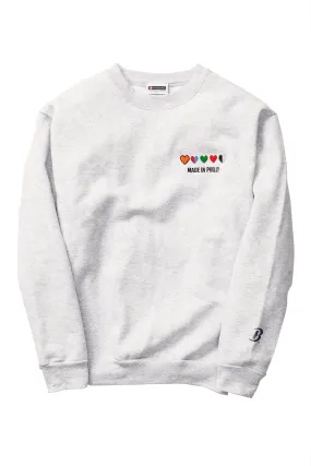 Reinforced Stitching Floral Motif BOATHOUSE Heartbeat Of Philly Crew