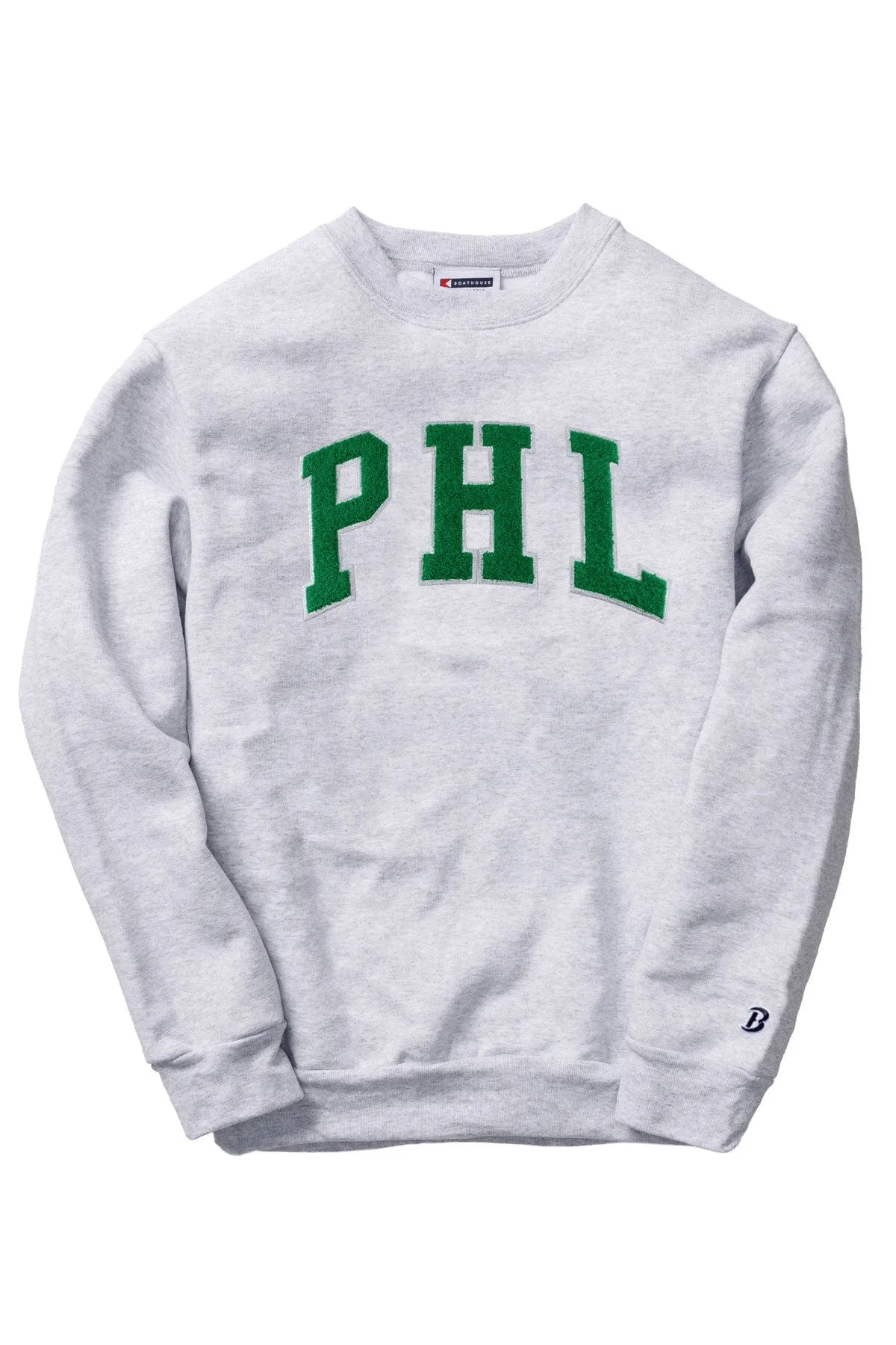 BOATHOUSE PHL CHENILLE CREW Suede Feel Anti Pill Technology