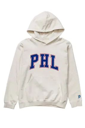 sequined details Modern Look Boathouse Unisex PHL Chenille Hoodie