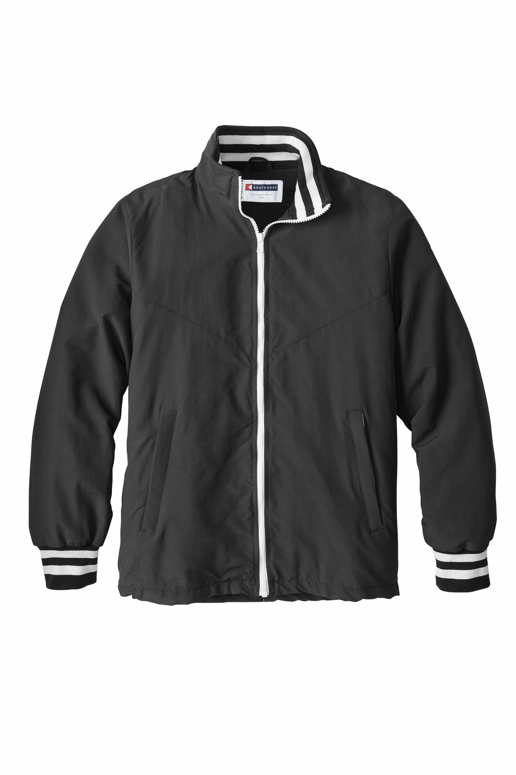 Contoured Back Panel Heat Sealed Zippers BOATHOUSE Men's Victory Windbreaker Jacket
