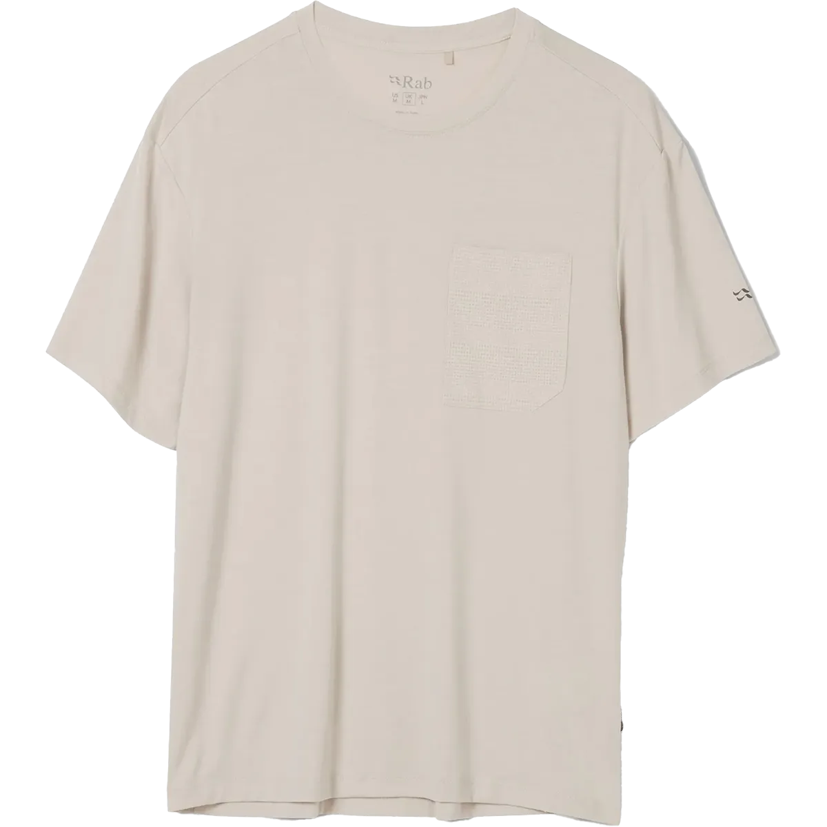 Reinforced Hemline Floral freshness Men's Rivelin Pocket Tee