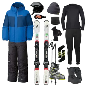 Columbia The Works Package w/ Pants - Boy's Ski Lightweight Fabric