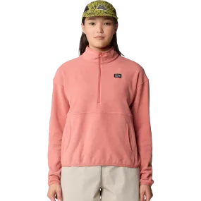 Bond Adjustable Drawstring Hood Women's Microchill Half Zip