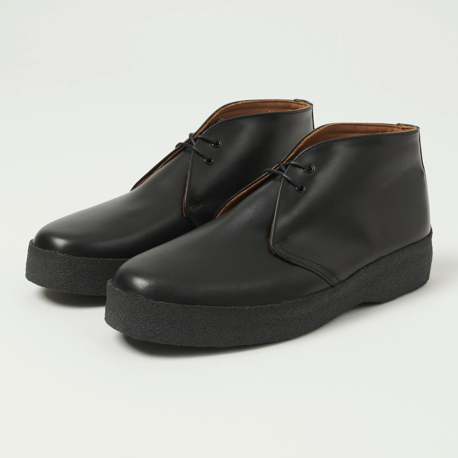 Track Step Sanders '150th Anniversary' Brit Chukka - Black