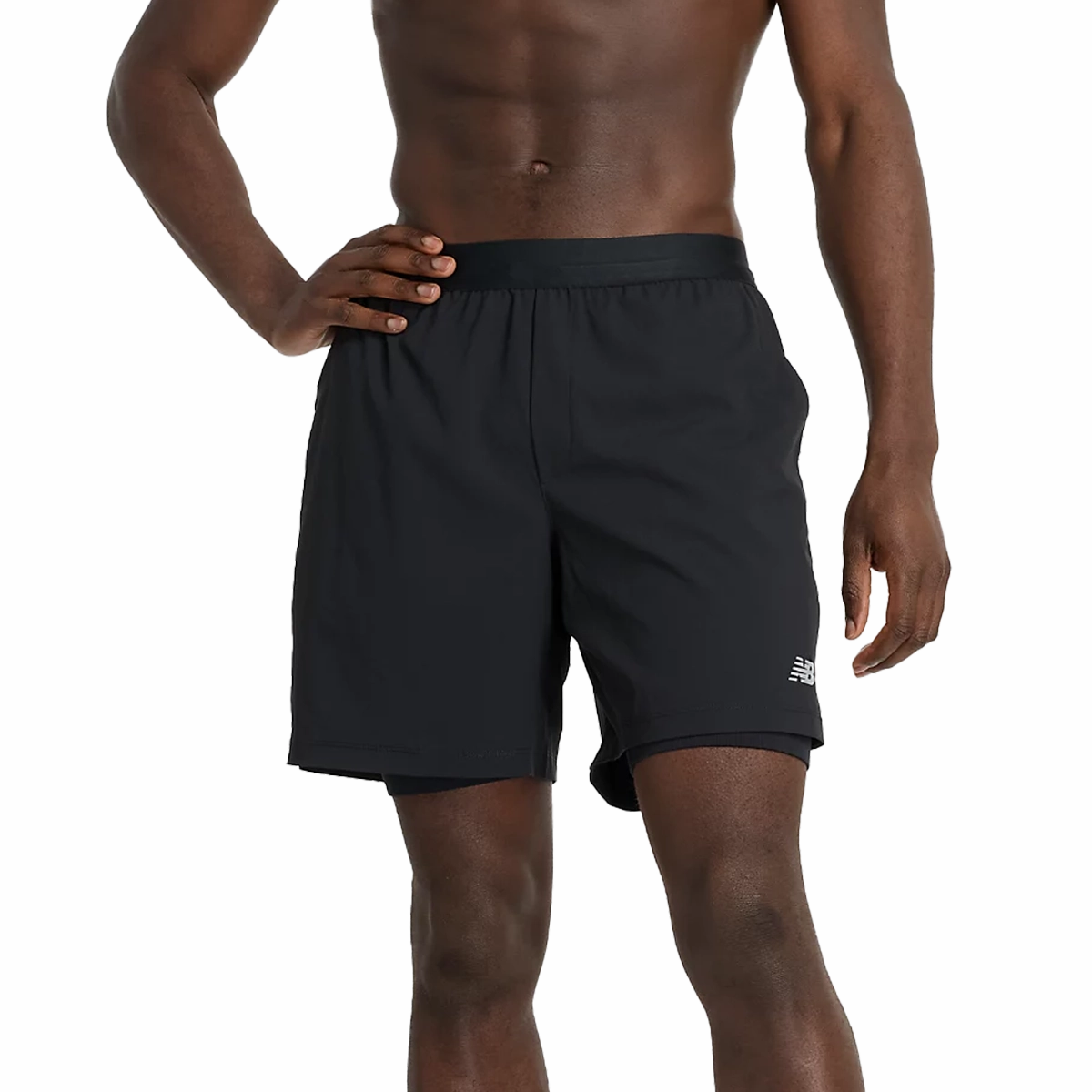 Men's AC Lined 2-in-1 Short 7" Easy Stretch Fit