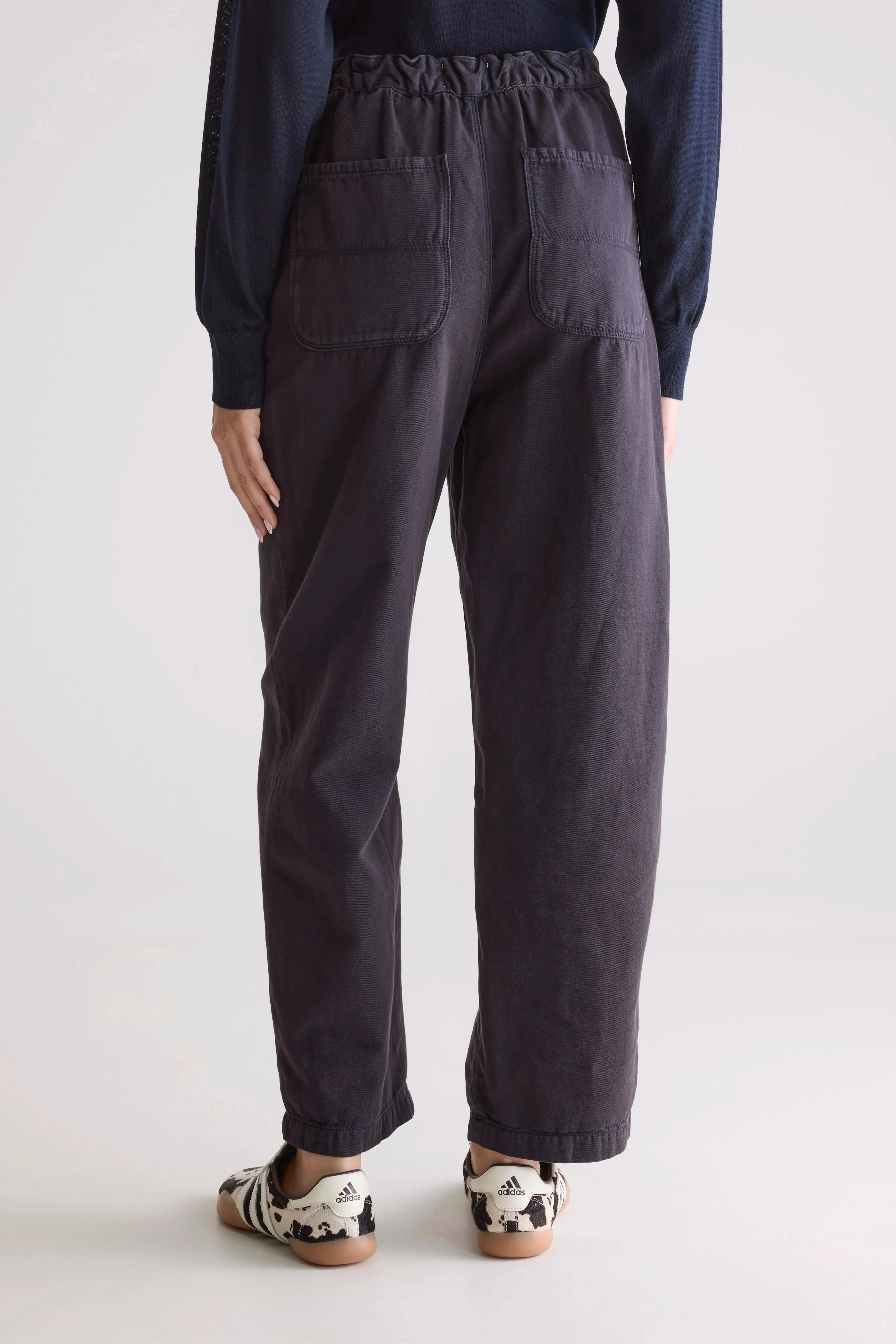 Low Profile Design Pasop relaxed trousers (252 / W / OFF BLACK)