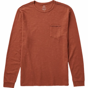 Well Worn Midweight Organic Long Sleeve Tee Pocket Reinforcement