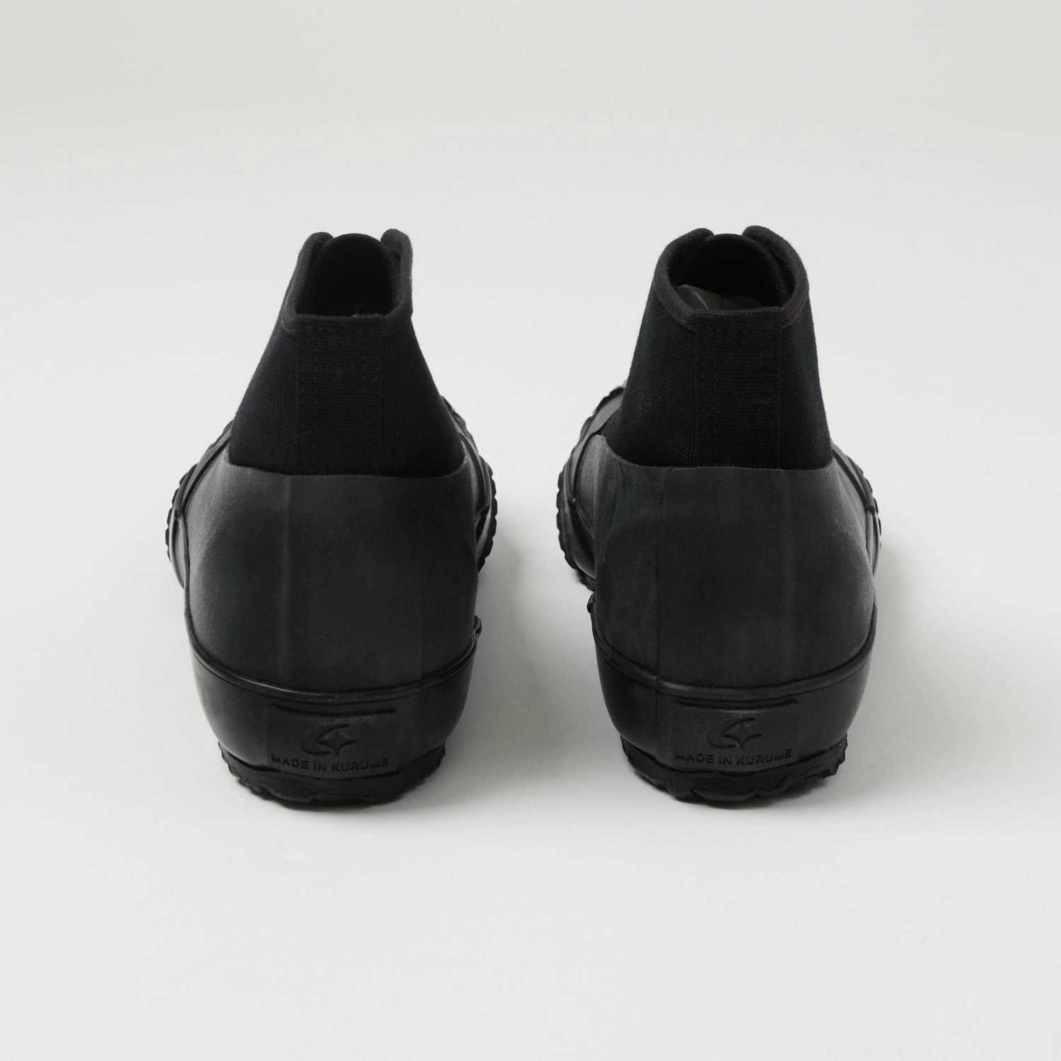 Airflow Channeling Moonstar 'Alweather' Rubber Covered Hi-Top Sneaker - Black