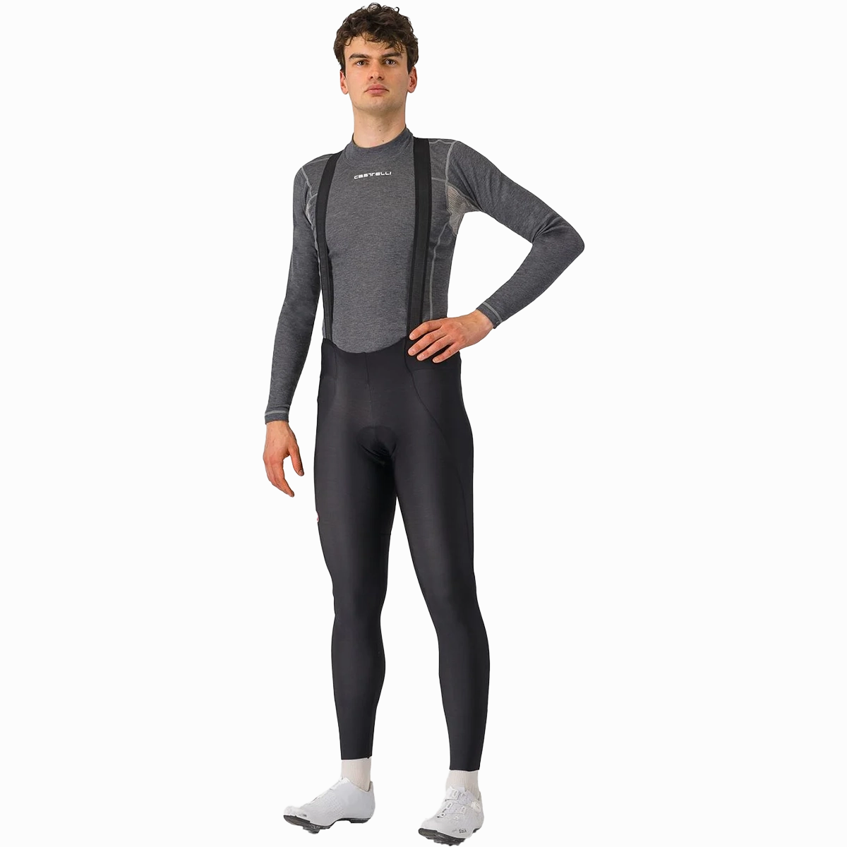 Adjustable Drawcord Men's Espresso Bibtight
