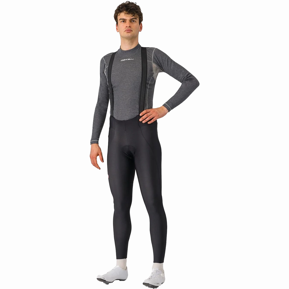 Hot Weather Winter Sports For Kids Men's Espresso Bibtight