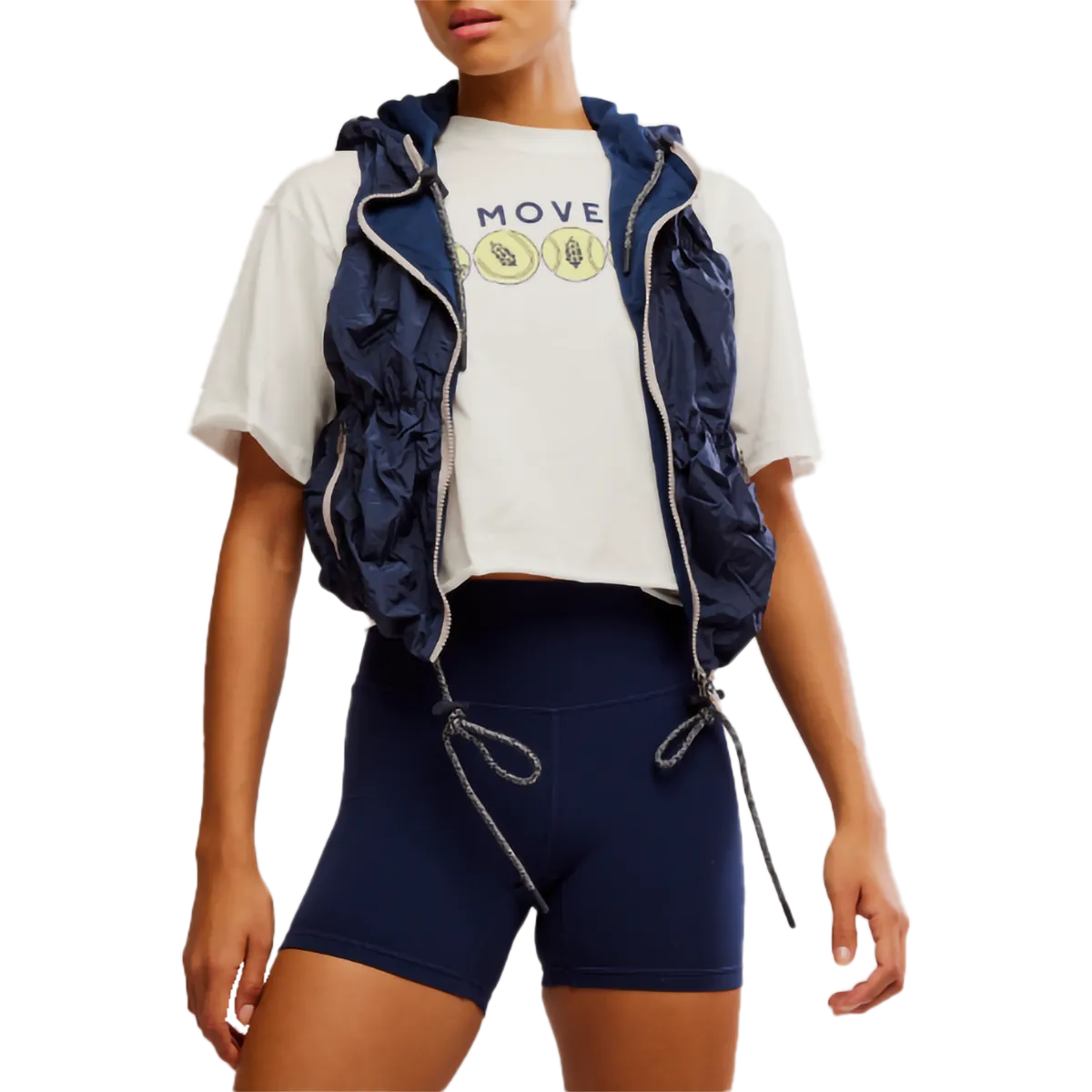 Women's Light Packer Hike Vest Prom Packable design